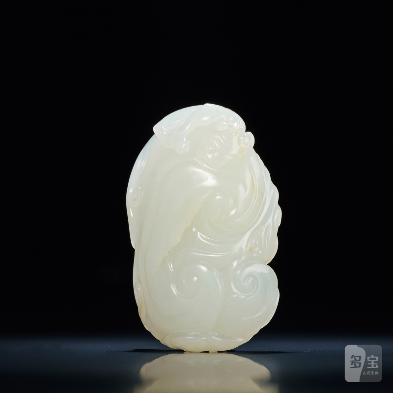 清 福至心灵玉佩